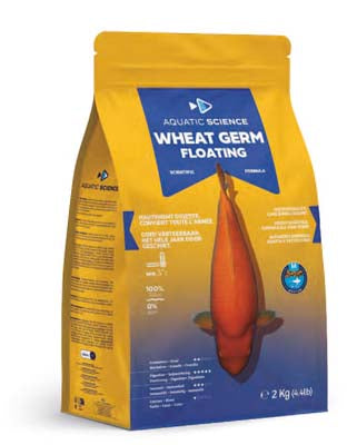 WHEAT GERM FLOATING SMALL 5Kg  AQUATIC SCIENCE