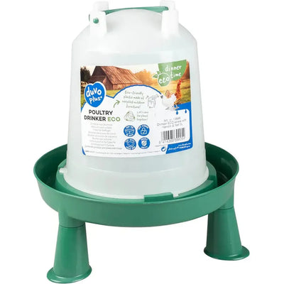Abreuvoir ECO vis avec poignée & pieds 3L vert