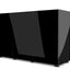 AQUAEL Meuble Glossy 150 Noir Portes Acrylique 150x50x72cm