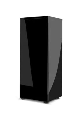 MEUBLE GLOSSY CUBE NOIR (portes acrylique) AQUAEL----