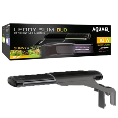 ECL LEDDY SLIM DUO NOIR 10w SUNNY PLANT & NIGHT 2.0 pr.aqua.20-50cm