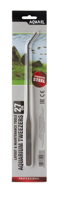 CURVED TWEEZERS 27cm AQUAEL