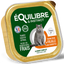 EQUILIBRE & INSTINCT Terrine pour chat âgé riche en volaille et aux courgettes 12x100g