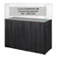 EHEIM Meuble ClearCab 300 Noir 120x50x80cm pour Aquarium 300L