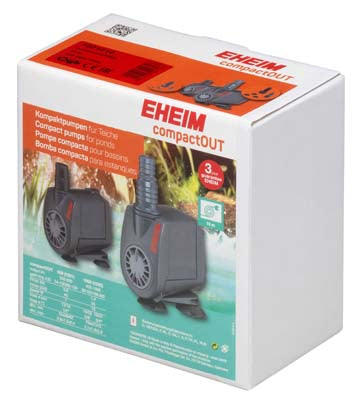 EHEIM Pompe compactOUT600 7W Débit réglable pour aquarium et bassin