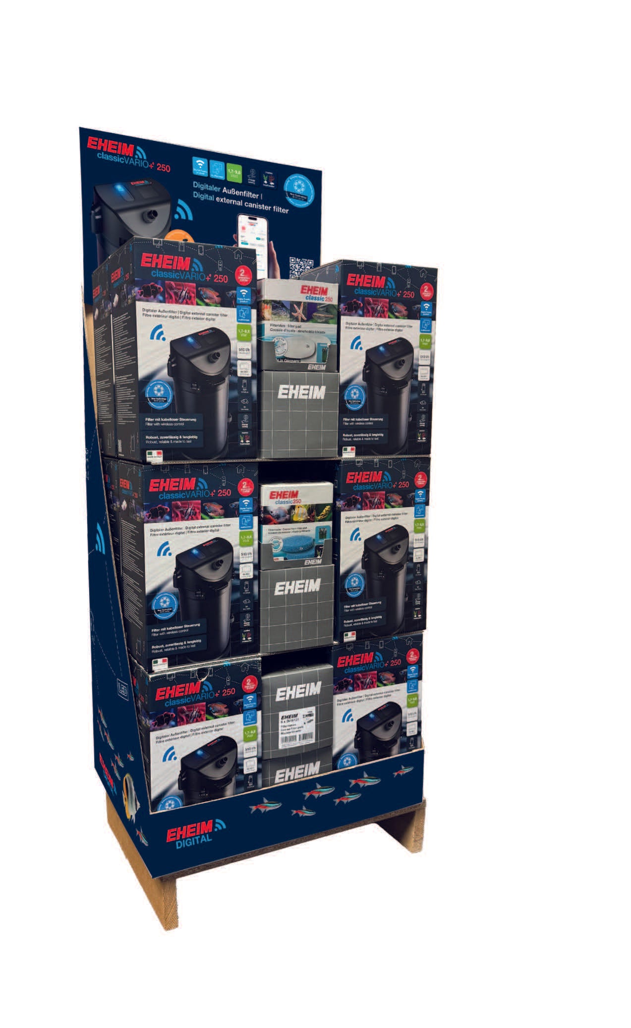 Display Filtre Classic VARIO+e 250 ( 10+2 gratuits)