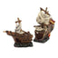 HOBBY-DOSHE AQUARISTIK Bateau Épave Décoration Aquarium 25 x 10 x 17 cm