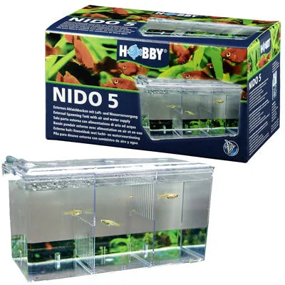 HOBBY-DOSHE AQUARISTIK Nido 5 Pondoir externe pour aquarium 26x14x13 cm