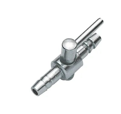 ROBINET à air métal 4-6mm 1 sortie blister 1pc  HOBBY