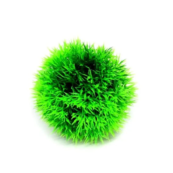 HOBBY-DOSHE AQUARISTIK Plant Ball 9 cm Décoration Aquarium Plastique Vert