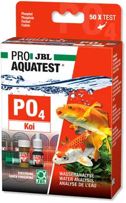JBL ProAqua PO4 Phosphat Test-Set Koi Kit de Test Colorimétrique pour Bassin 50 Tests
