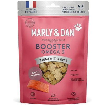 MARLY ET DAN Freeze Dried Booster Saumon Chat 40g