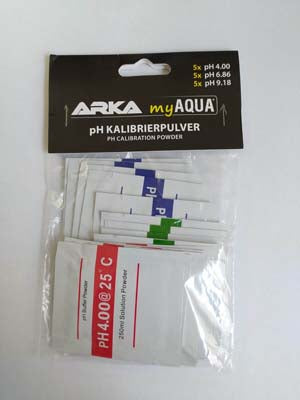 Calibration Ph metre set 5x3pcs ARKA