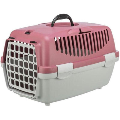 TRIXIE Box de transport Capri 1 XS 32 x 31 x 48 cm Gris clair/Vieux rose