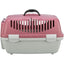 TRIXIE Box de transport Capri 1 XS 32 x 31 x 48 cm Gris clair/Vieux rose