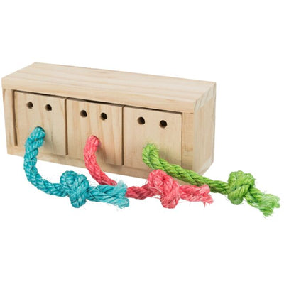 TRIXIE Cube snack en bois 15 x 5,5 x 6 cm