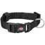 TRIXIE Premium Collier pour Chien Nylon Réglable Noir 25-40 cm x 1,5 cm