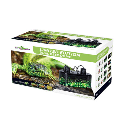 DUAL DOME TROPICAL POUR LAMPE EN CERAMIQUE REPTIZOO---