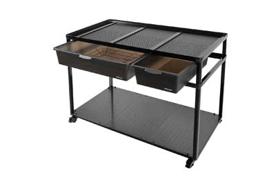 Table avec roulettes + bac de rangement 92.5x46.8x70cm REPTIZOO