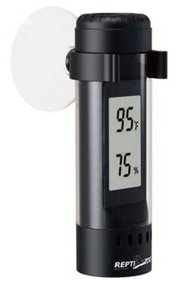 THERMOMETRE + HYGROMETRE DIGITAL ALARM  REPTIZOO