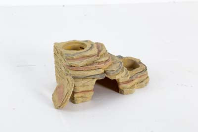 3 IN 1 FEEDING DISHES HIDE OUT 23x14.5x11cm REPTIZOO