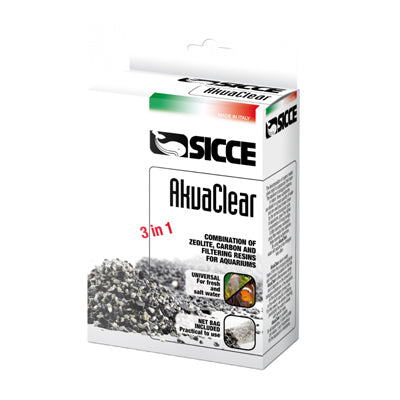 AKUACLEAR plus zeolite charbon 1L SICCE