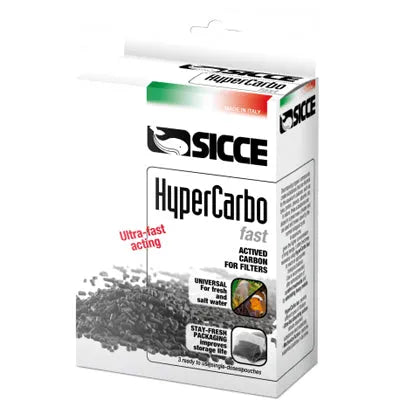 HYPERCARBO FAST charbon pellet 3x100gr SICCE