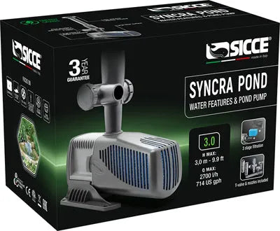 POMPE SYNCRAPOND 3.0 2700l/h SICCE