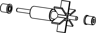 TURBINE COMPLETE pour Syncra-S 3.0/FILTRAPOND 9-13w  SICCE