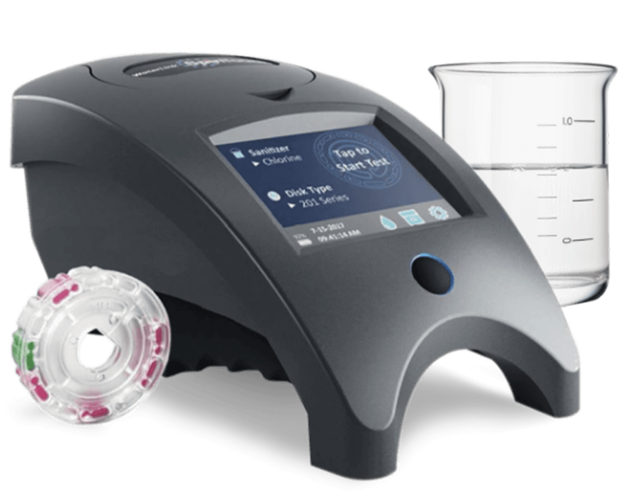 AQUATIC SCIENCE SpinTouch Testeur digital d’eau pour aquarium et bassin 50 disques