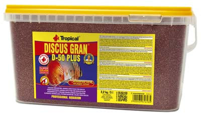 *TROPICAL DISCUS GRAN D-50 PLUS 5L (sur commande)