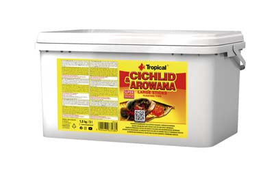 TROPICAL Cichlid & Arowana Large Sticks 1.5kg