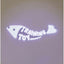 TRIXIE Pointeur LED Catch the Light Poisson 8 cm Gris