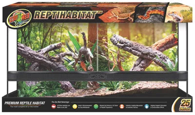 ZOOMED Terrarium 2 portes 76x30x40 cm