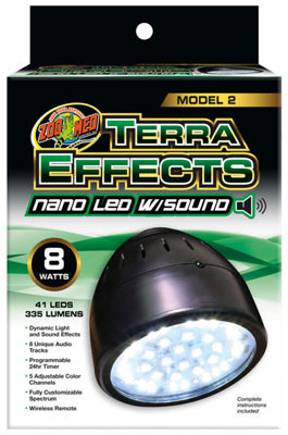 TERRA EFFECTS nano Led w/Sound  8W  ZOOMED----