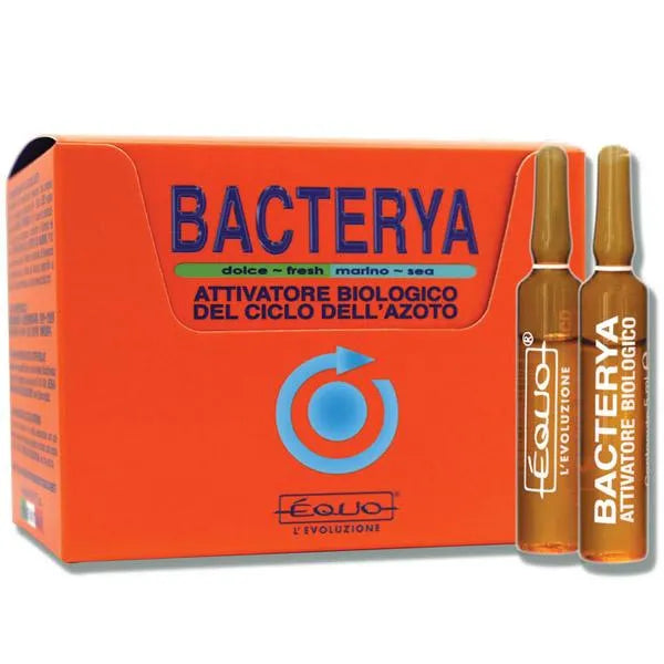 EQUO BACTERYA Activateur Biologique pour Aquarium 5ml 24 Ampoules