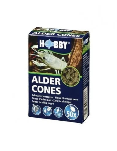 HOBBY-DOSHE AQUARISTIK Alder Cones 50 pièces