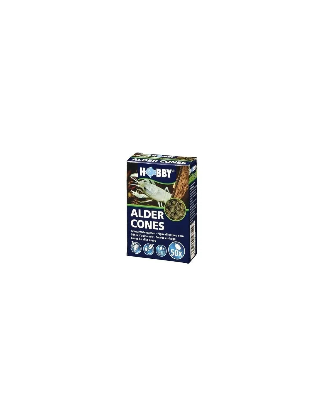 HOBBY-DOSHE AQUARISTIK Alder Cones 50 pièces
