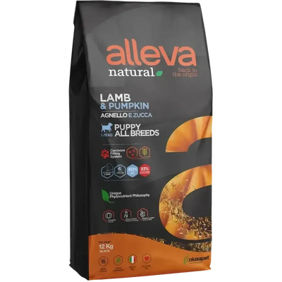 Alleva Natural Agneau & Potiron chiot