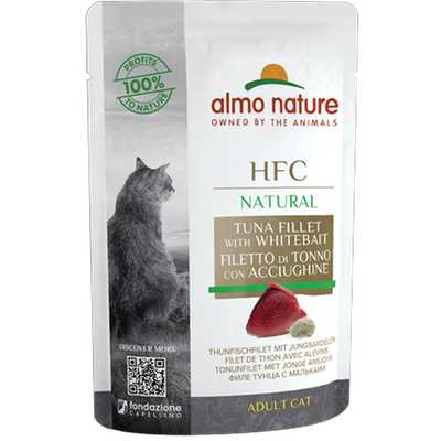 Almo nature hfc jelly thon et alevins pochon