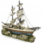 HOBBY-DOSHE AQUARISTIK Bateau Épave Décoration Aquarium 25 x 10 x 17 cm