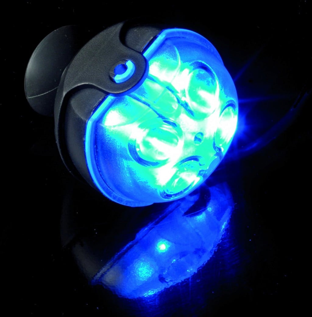 AQUAEL Spot submersible à LED bleu MOONLIGHT Éclairage nocturne pour aquarium