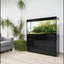 AQUAEL Meuble Glossy 120 Noir Portes Acrylique pour Aquarium