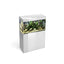 AQUAEL Meuble Glossy 80 Blanc Portes Acrylique pour Aquarium jusqu'à 125L