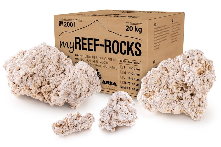 ARKA BIOTECHNOLOGIE myREEF-ROCKS naturel aragonite Mixte 20kg