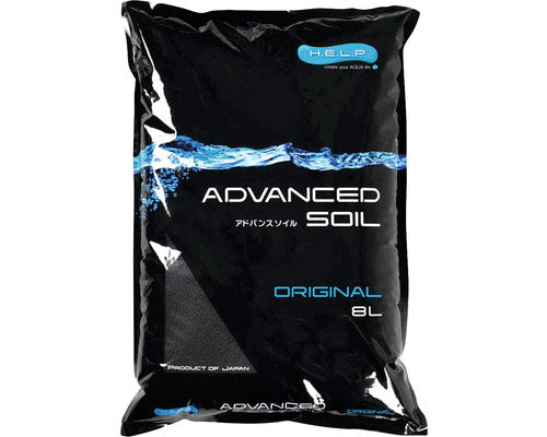 AQUAEL Advanced Soil Original 8L Substrat Technique Noir Aquarium Plantes Crevettes