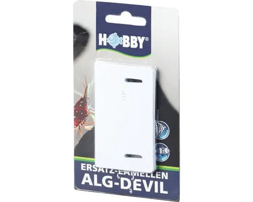 HOBBY-DOSHE AQUARISTIK Alg-Devil Raclette Nettoyeur Vitres Aquarium 11 Lames Flexibles