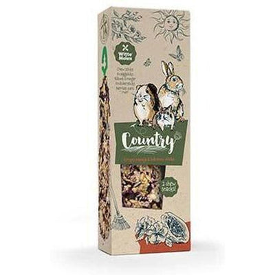 Country Bâtons à ronger papaye & hibiscus 2st