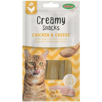 Creamy Snacks Chat x4, poulet/fromage