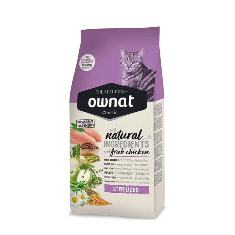 OWNAT Classic Sterilized Cat 15kg